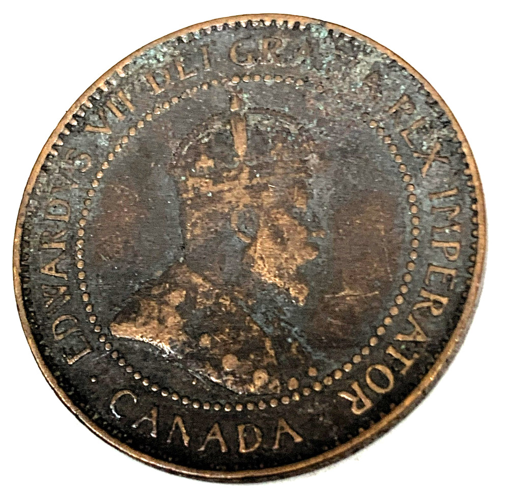 # C9141 CANADA COIN, LARGE CENT 1904