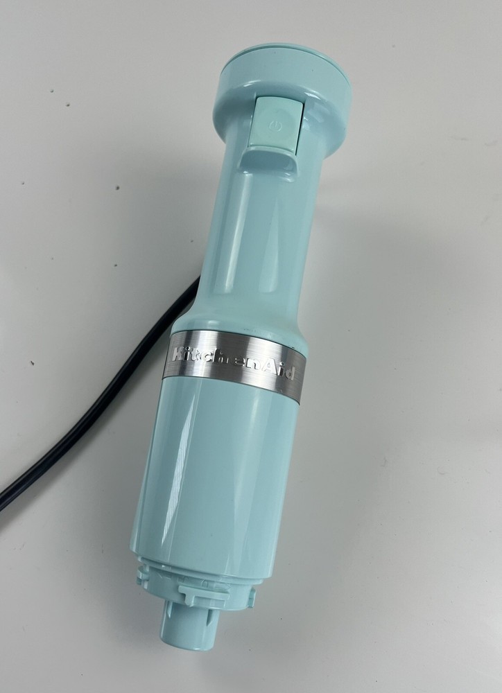KitchenAid Variable Speed Corded Hand Blender Ice Blue (KHBV531C) No Attachments