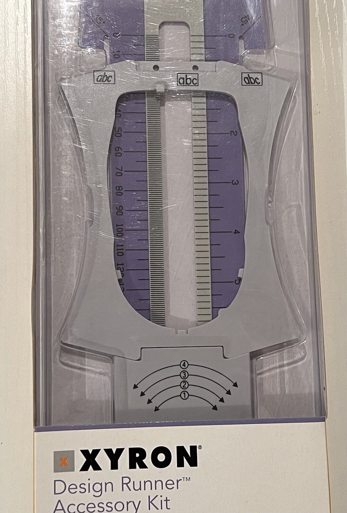 Xyron Design Runner Accessory Kit 48341 - Straight Edge Guide & More - NEW!