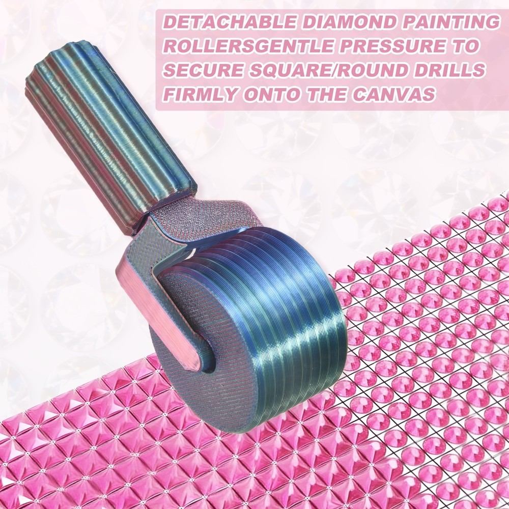 Diamond Art Roller, Detachable Diamond Paint Tools(Metallic)