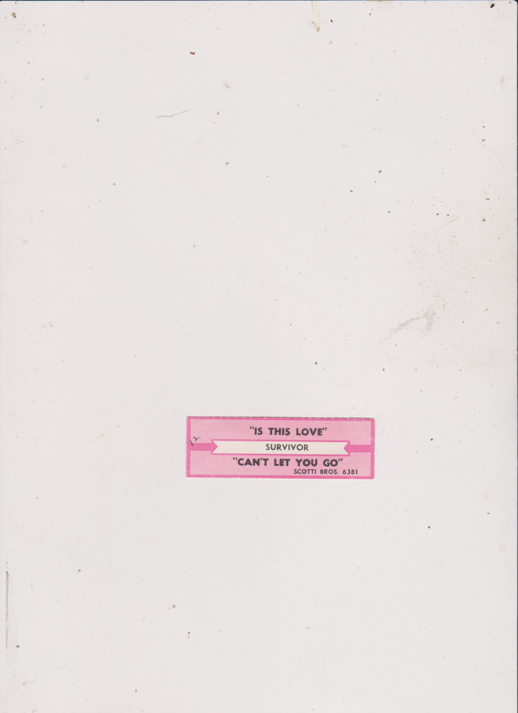 SURVIVOR- jukebox title strip