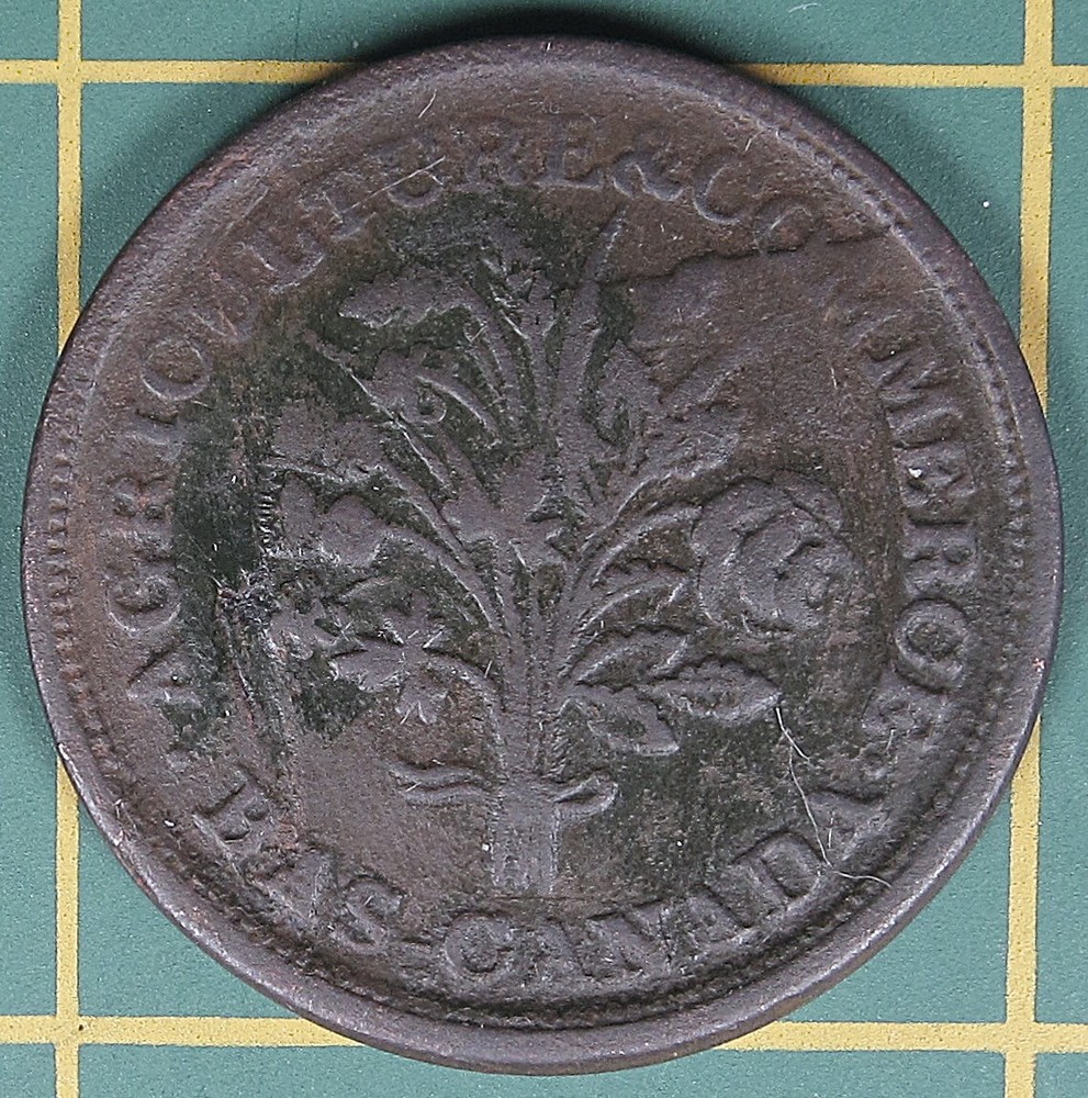 Lower Canada Un Sou token LC-21