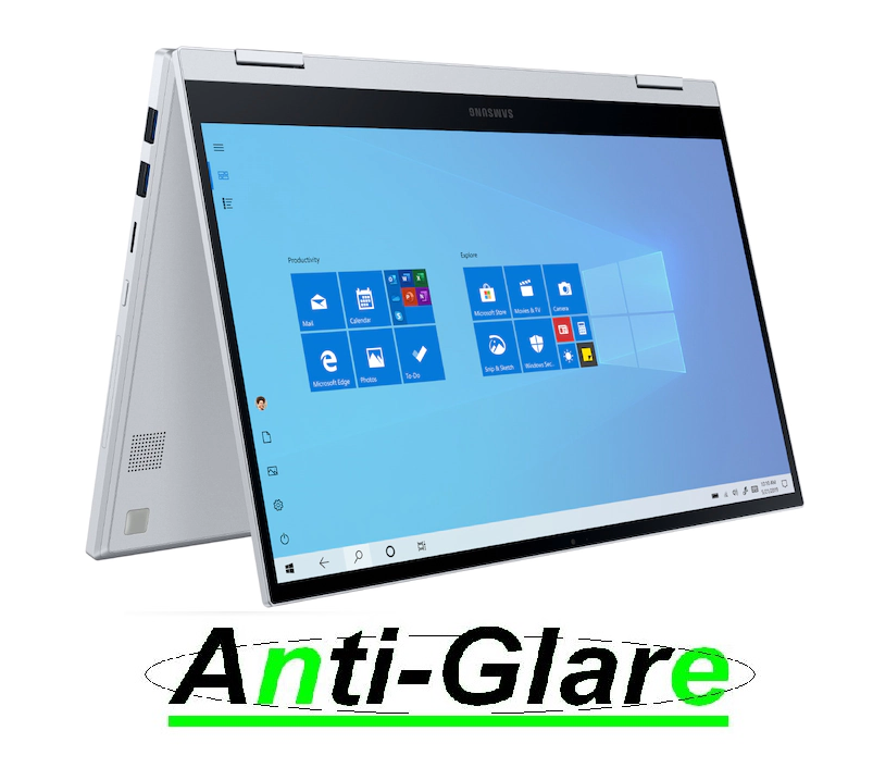 2X Screen Protector for 13.3" Samsung Galaxy Book Flex Alpha ⍺ Flexible PC