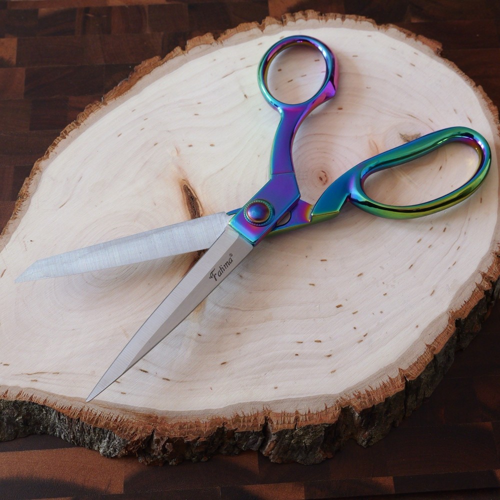 8.5” Tailor Scissors High Quality Sharp All Metal Titanium Coated Handle