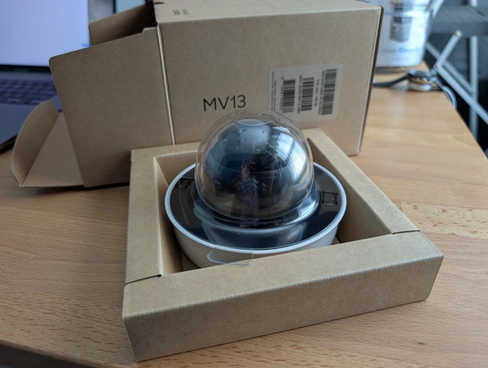 Cisco Meraki MV13-HW Indoor Mini Dome Security Camera Unclaimed