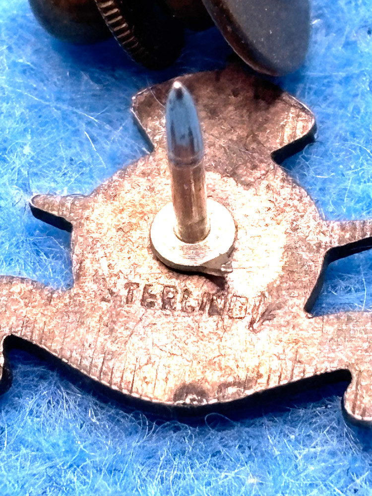 RCAF Pins RCAF 1/2" x 1/2" sterling
