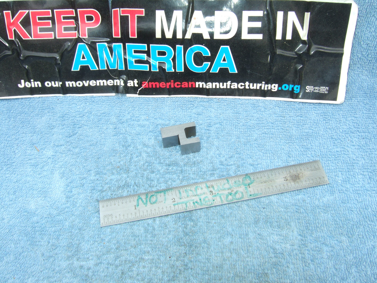 CHAIR SINGLE EDGE FINDER (1) NOT MAGNETIC USED TOOLMAKER MACHINIST VERY CLEAN ZA