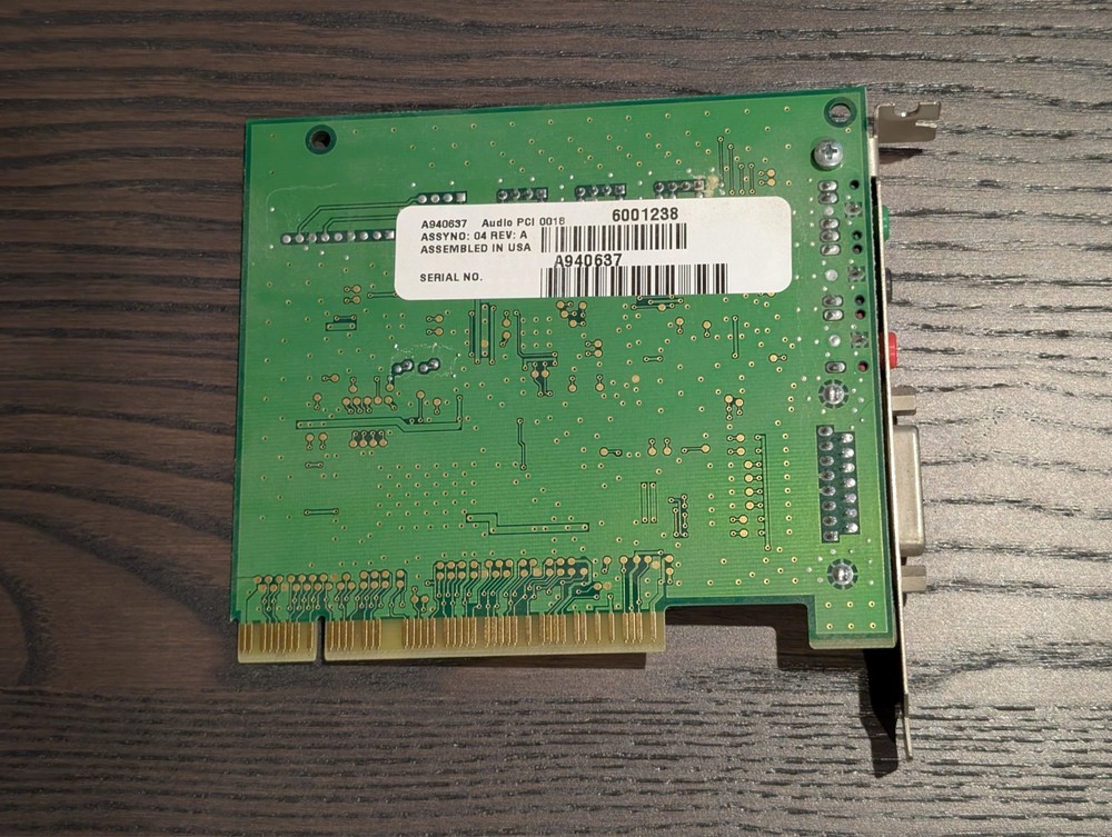 Creative Technology LTD Model CT5803 PCI Sound Card