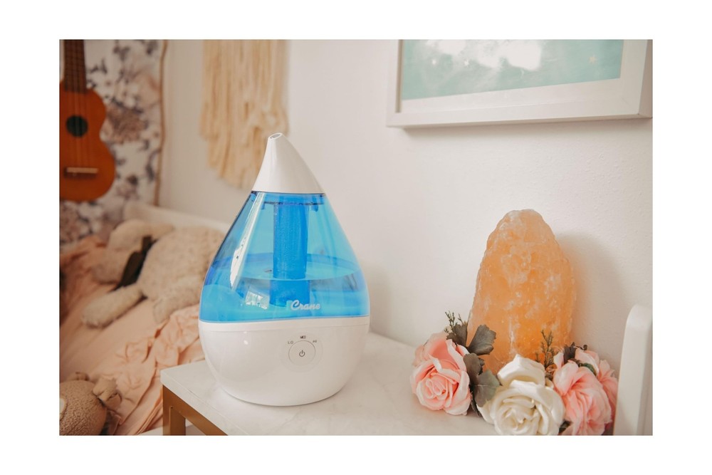 Cool Mist Air Humidifier with Adjustable Humidity Control and Aroma Diffuser