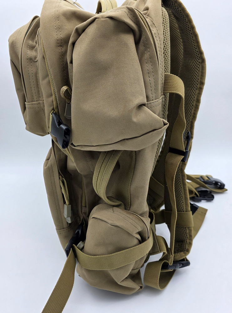 Allen Tactical Backpack Tan Hydration Compatible Adjustable Strap 20.5 in Height