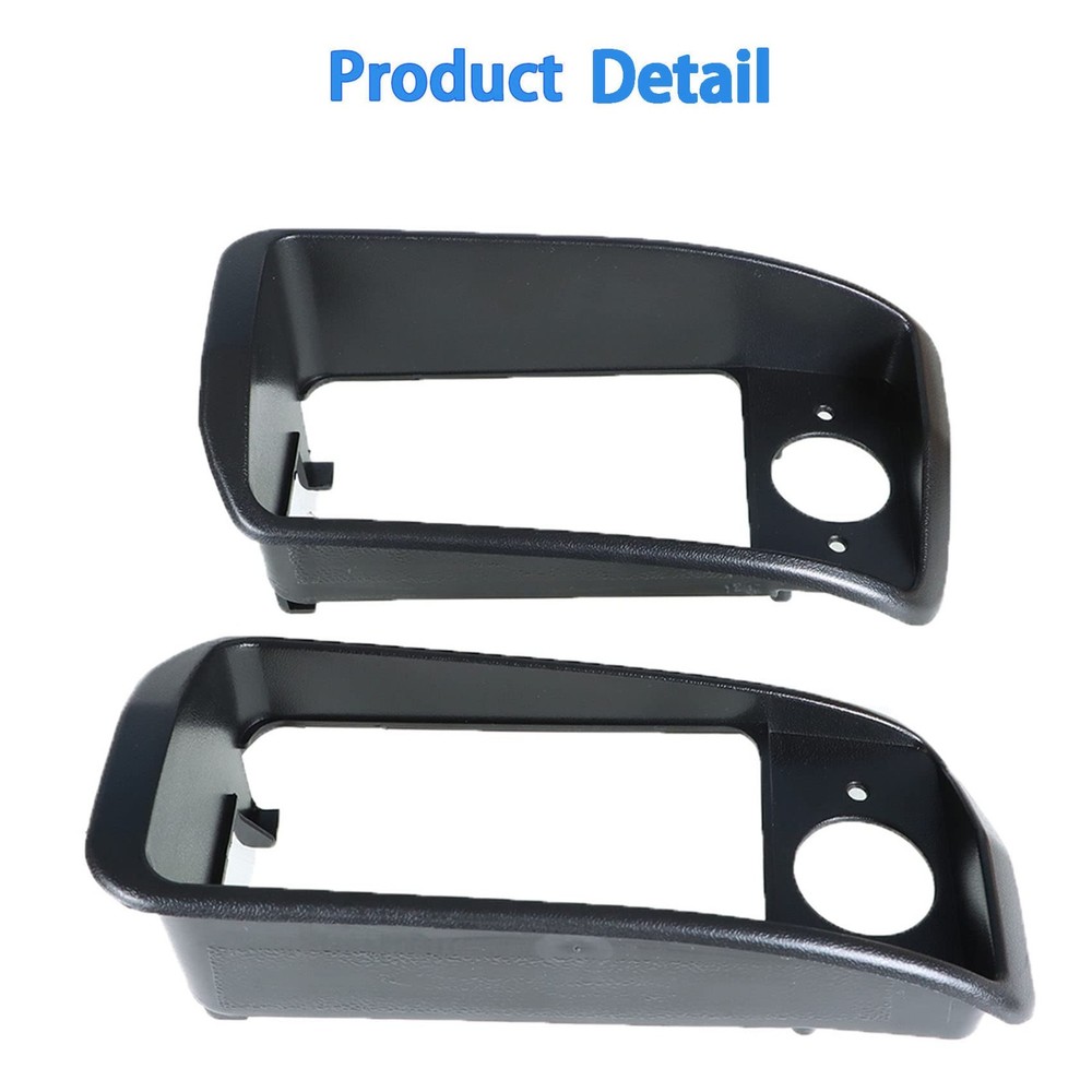 labwork Passenger & Driver Headlight Bezel Replacement for Club Car Golf...
