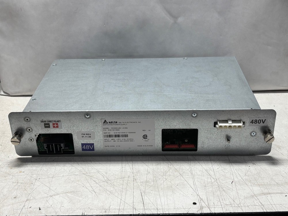 DELTA PM3000-48V US BG Switching Power Supply EOE16010949