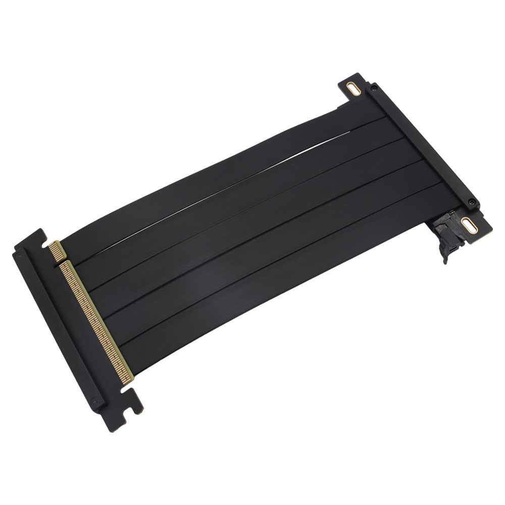 Pcie 4.0 x16 Riser Cable for Vertical GPU Mount, ITX Double Reverse, Length 20cm