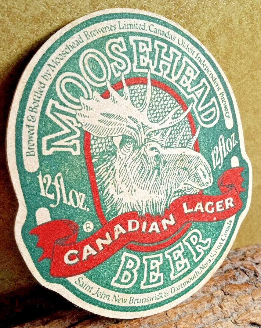 Moosehead Vintage Beer Coaster