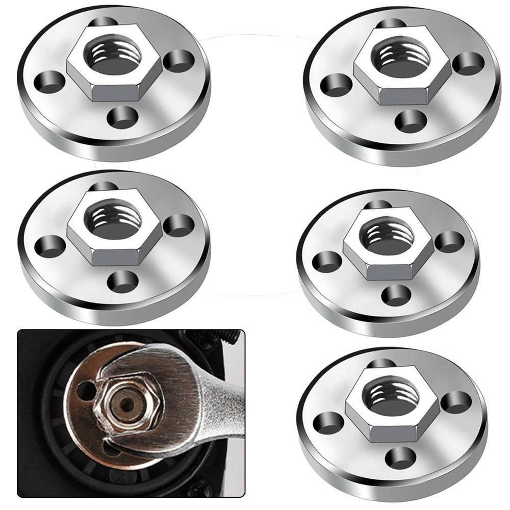 5PCS Hexagon Nut Fitting Tool for Type 100 Angle Grinder and Polishers