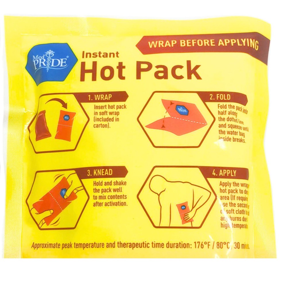 Instant Hot Pack Heat Therapy: 1 Pack
