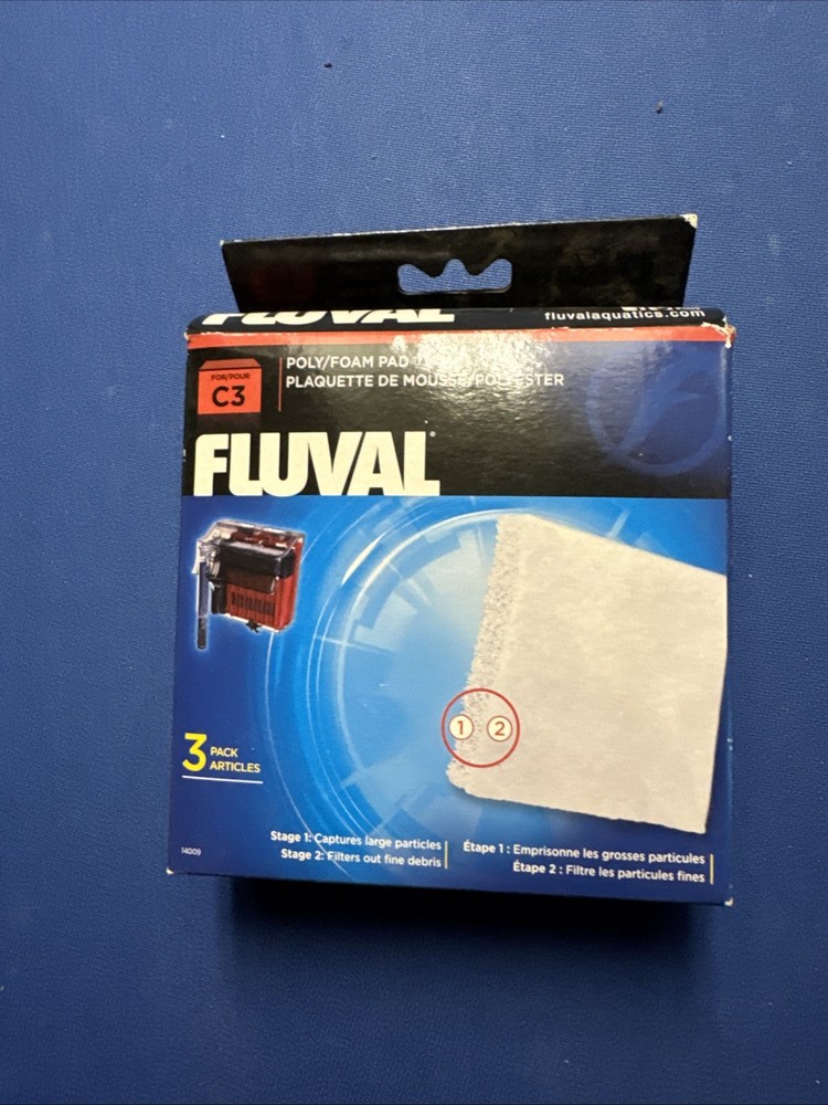 Fluval C3 Poly Foam Pad 3 Pack