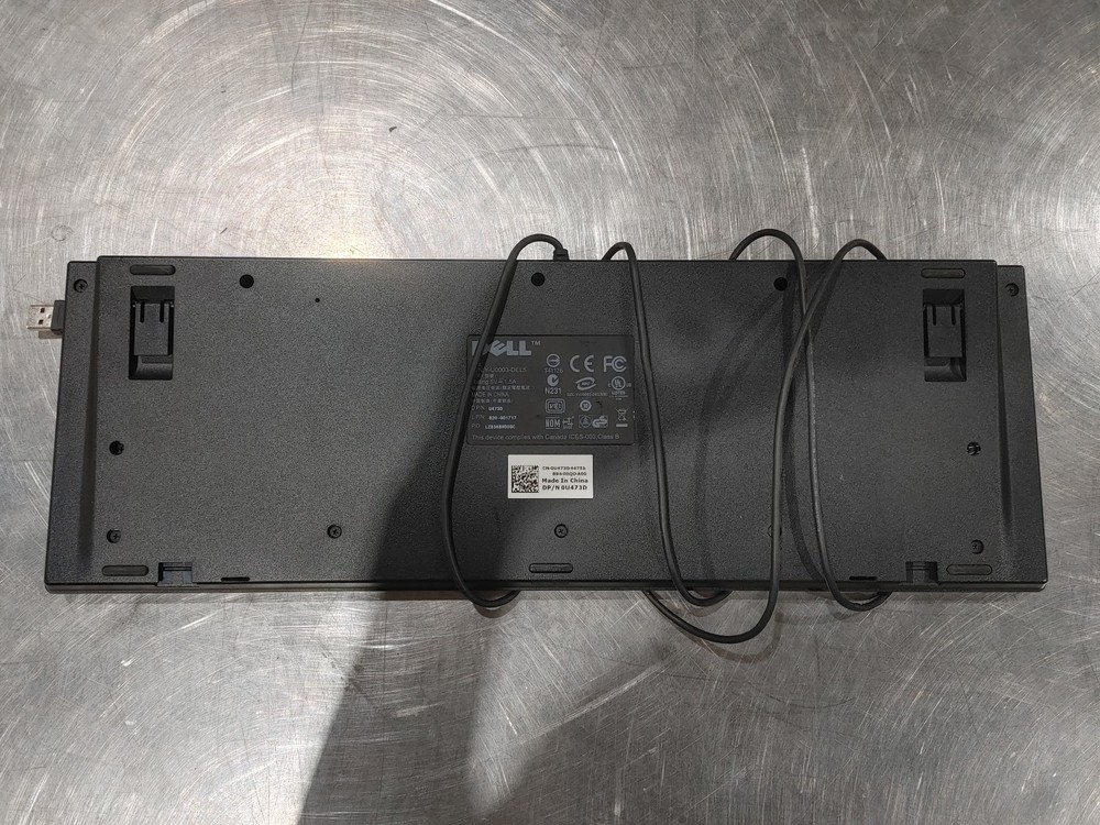 Dell Full Size USB Keyboard Black - Fair
