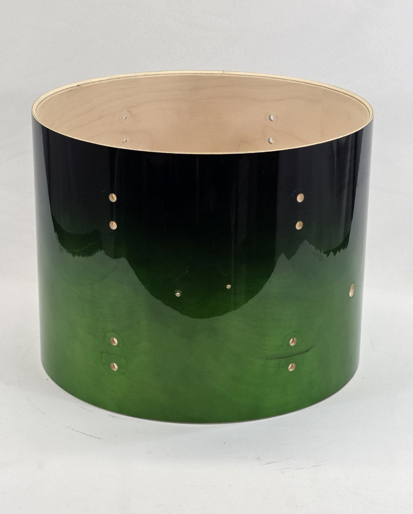 Ludwig Element Tom Drum Shell 13"- Green Fade