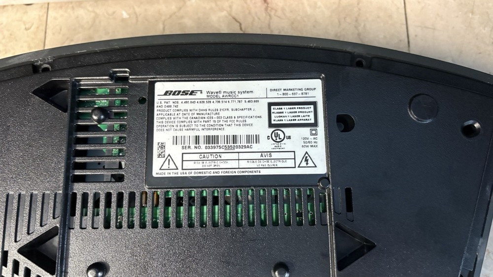 Bose AWRCC1 Wave Music System & Remote!*GREAT!*