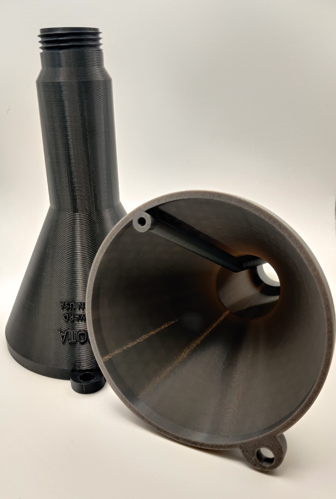 Best Threaded Toyota Lexus Scion Oil Funnel - VENTED - GREY - MADE IN USA