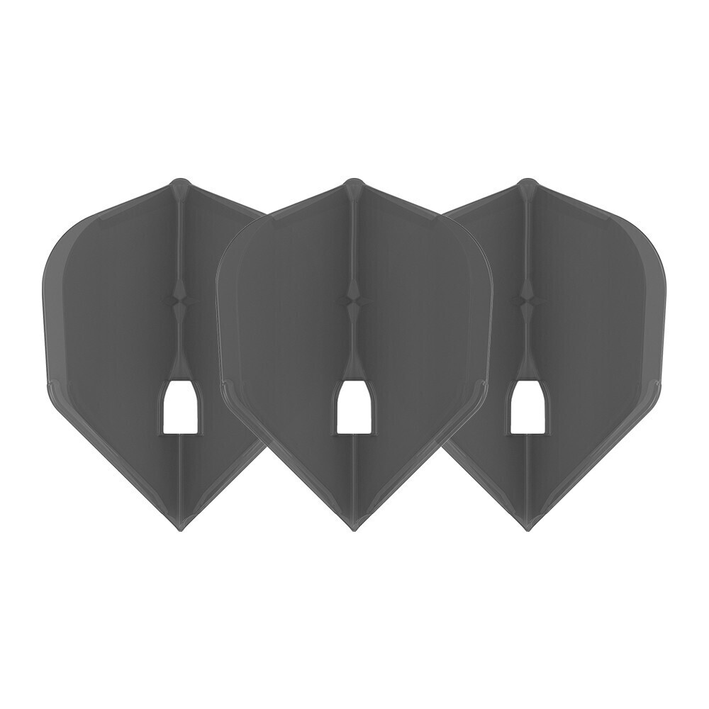 L-Style L3Pro Shape Flights - Clear Black