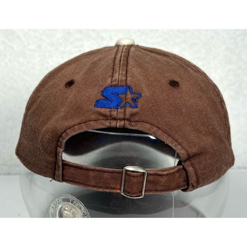 Kentucky Wildcats Starter Cap Hat Strap Back Adjustable Brown Cotton