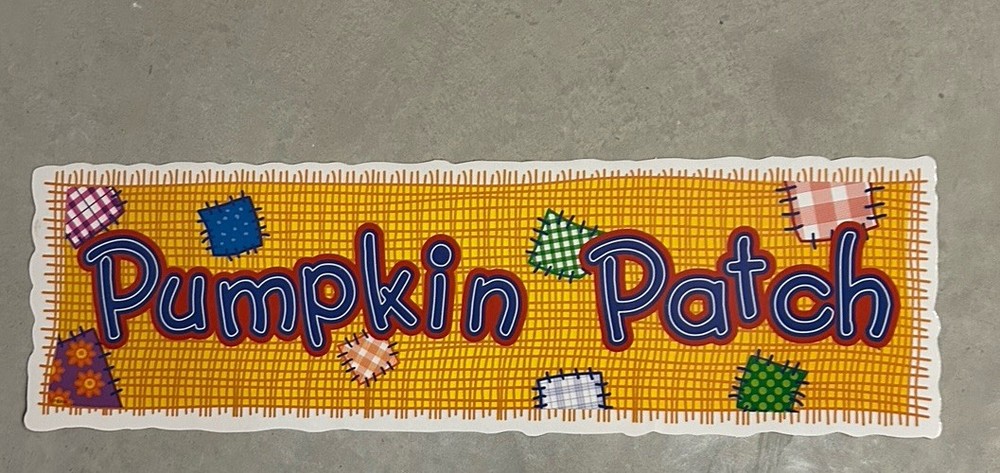 Creative Teaching Press Pumpkin Patch Bulletin Board Set; 16 Pieces; Laminated;