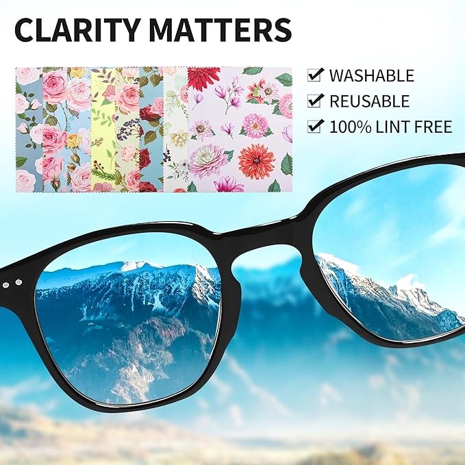 8 Pack Microfiber Cleaning Cloths