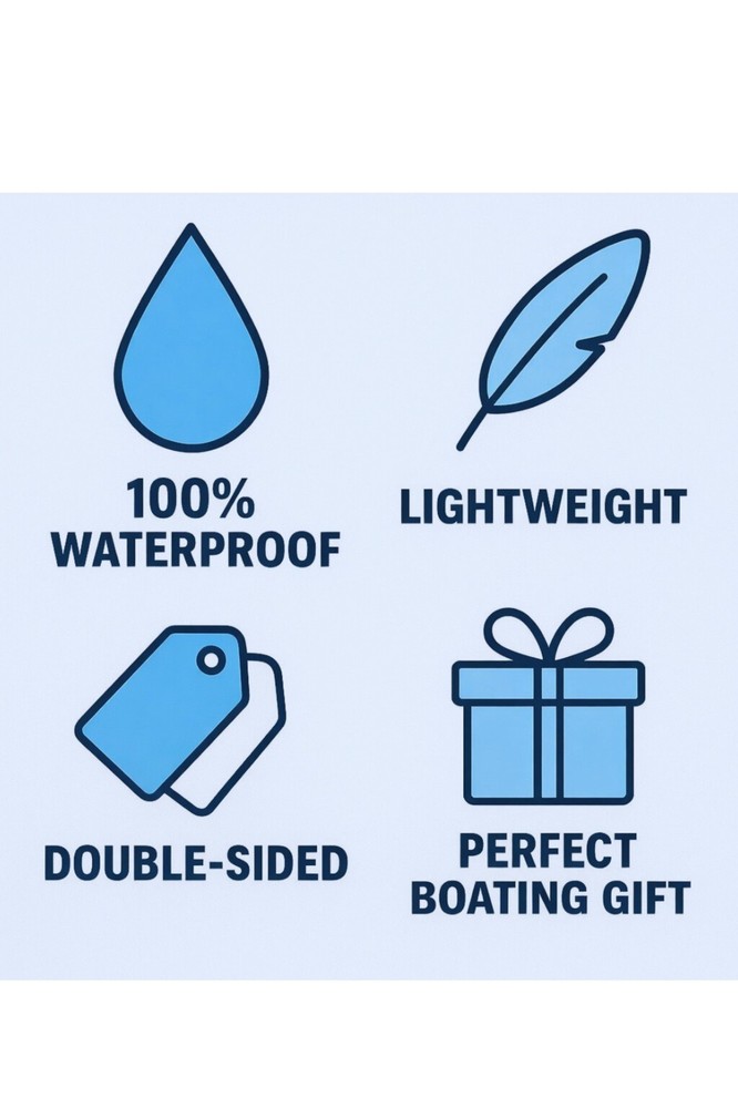 Nautical Rules of The Road #1- Waterproof Reference Guide