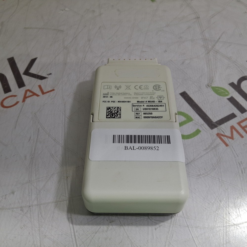 Philips MX40 1.4 ECG 865350 Telemetry Transmitter