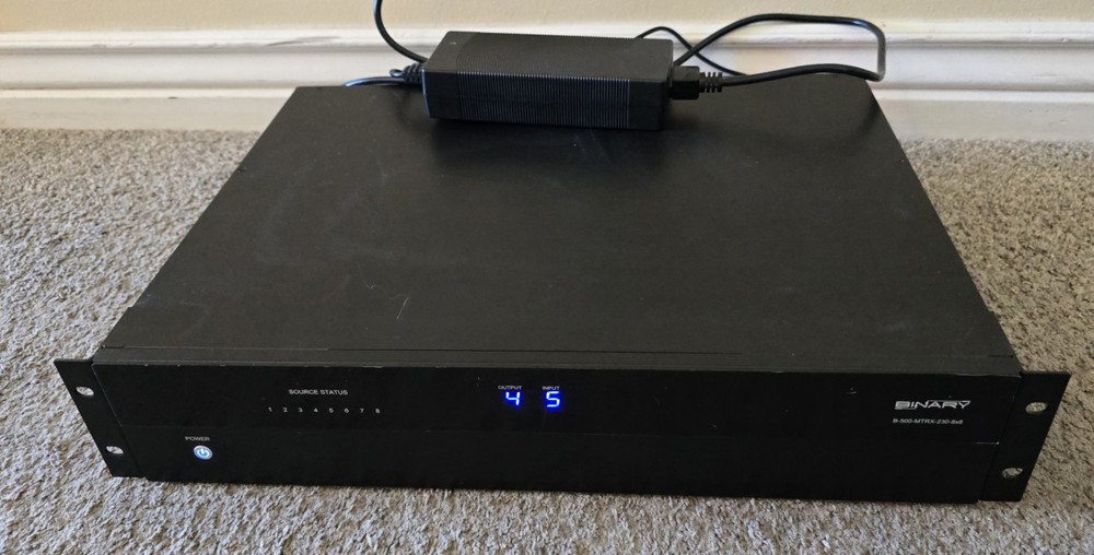 Binary B-500 MTRX-230-8x8 HDMI video switcher