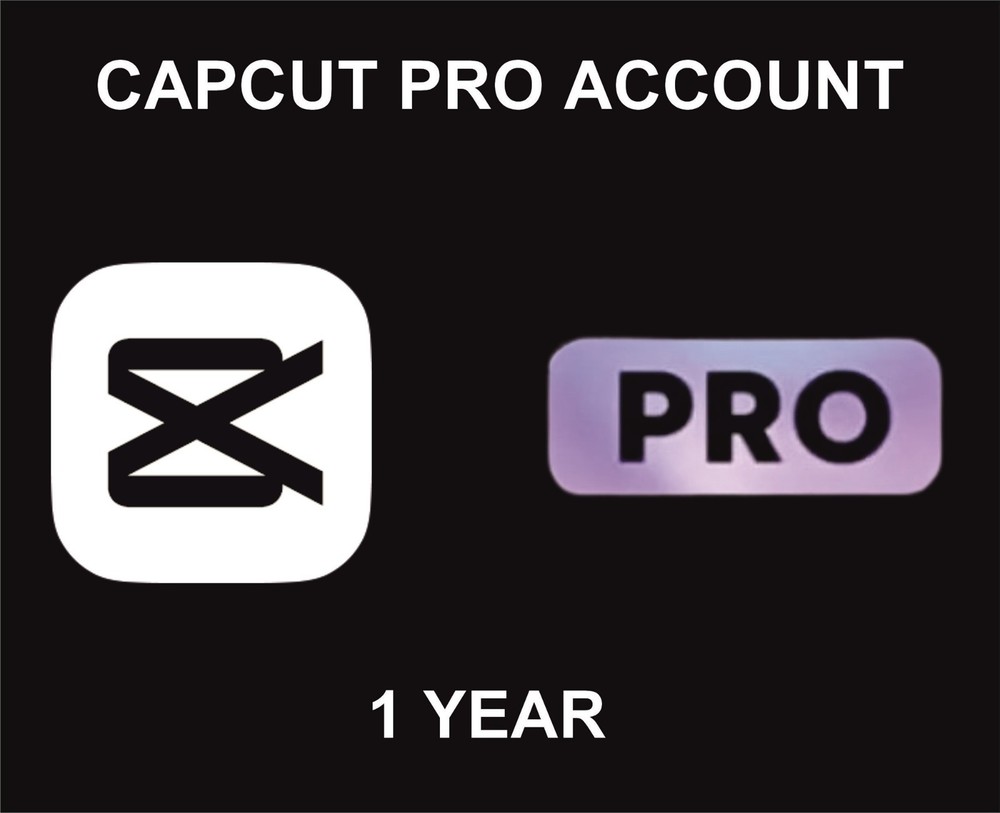 CapCut Pro Account, 1 Year, Time Package