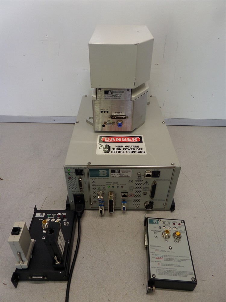 Brooks Automation 002-7391-08 Robot Wafer Alignment 105947 Robot Controller