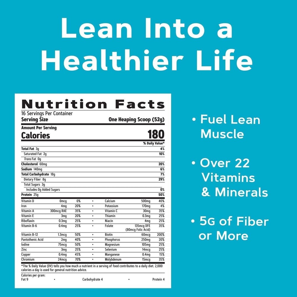 Total Lean Lean Shake 25 - Mixed Berry 16 Servings