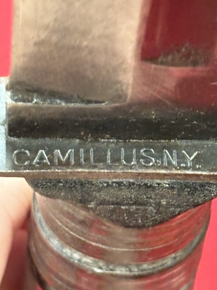 WWII USN Mark 2 Fighting Knife with Scabbard