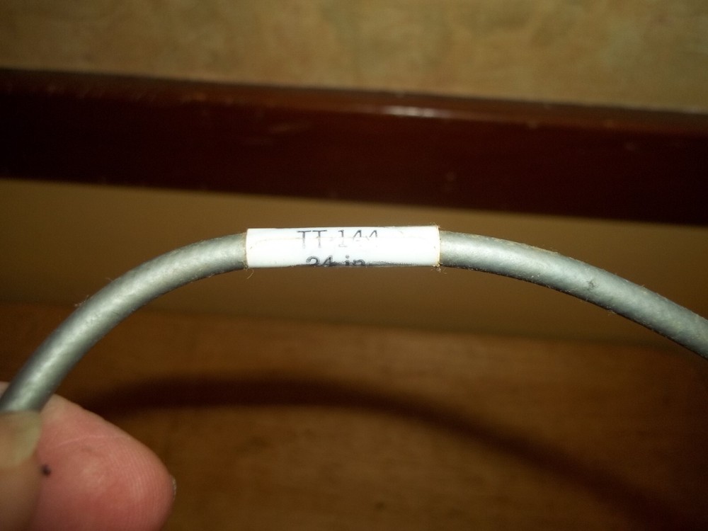 SWITCHCRAFT TT-144 MINIATURE TT MOLDED PATCH CORD 24" -2 POSITION