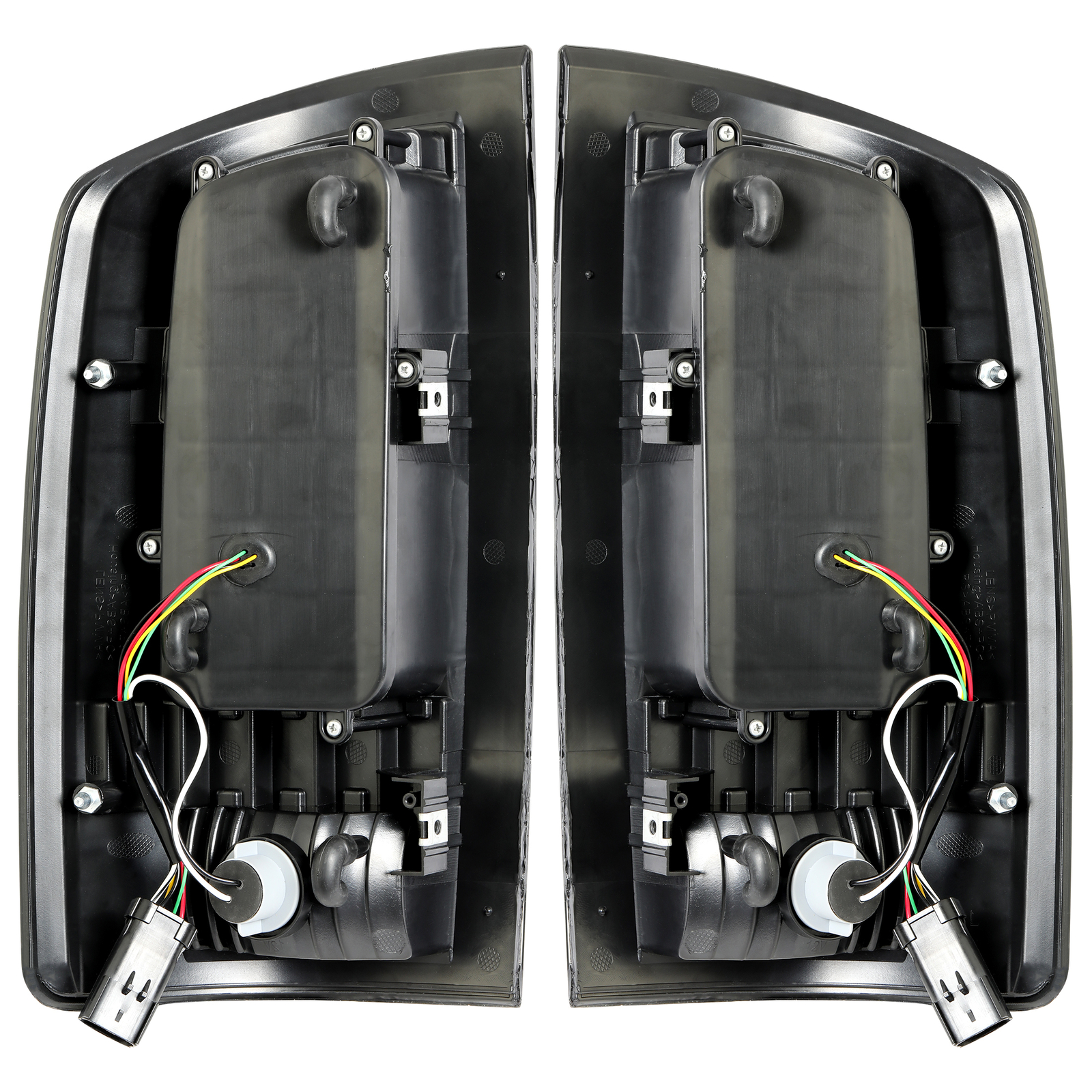 Tail Lights LED Lamps For 02-06 Dodge Ram 1500 2003-2006 2500 3500-Black Smoke