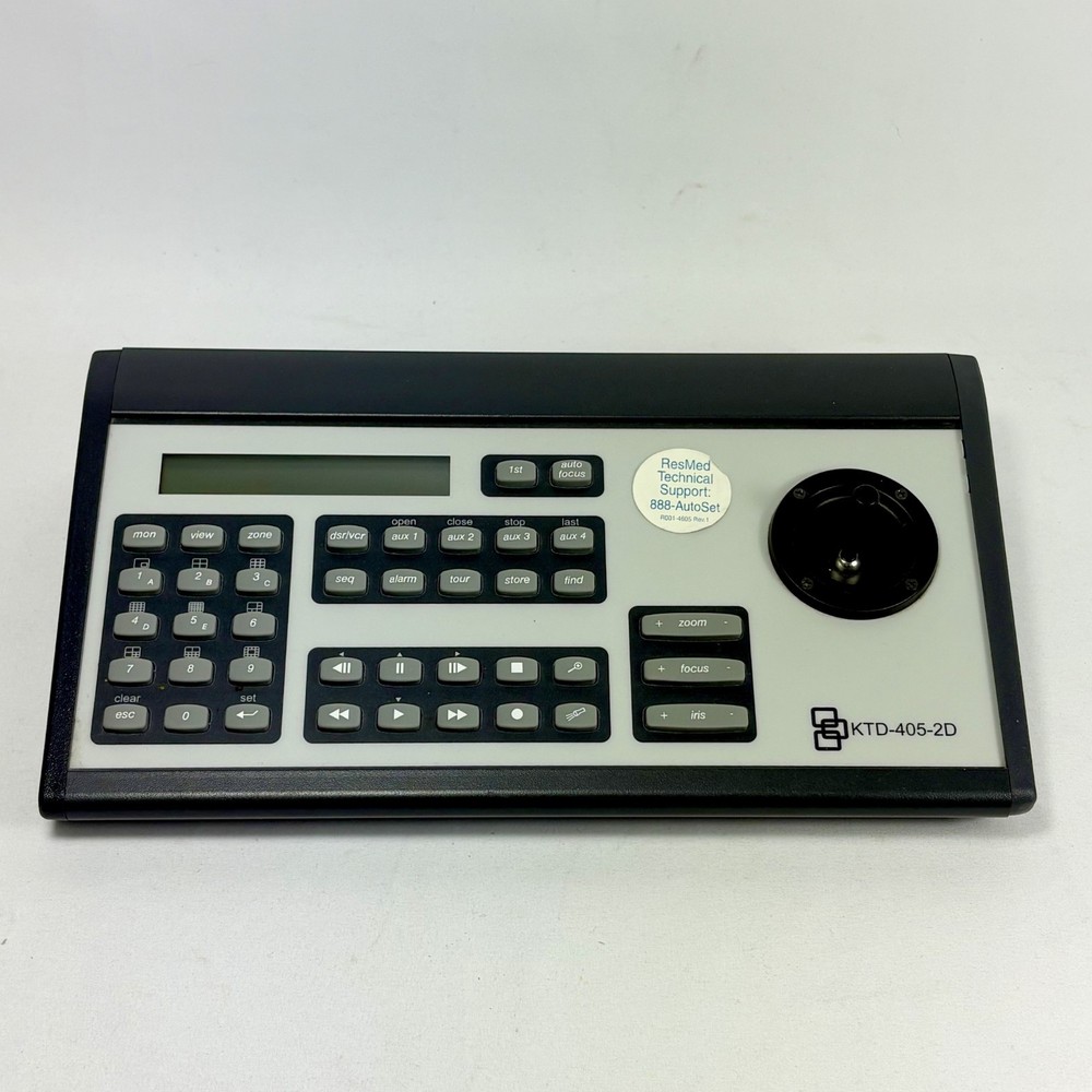 Interlogix KTD-405-2D Controller Keyboard - Untested