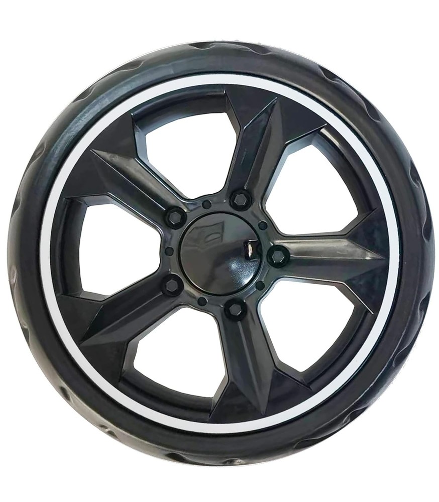 Replacement Wheel Set for 3 Wheel Pet Strollers - Easy Instal Without Tools