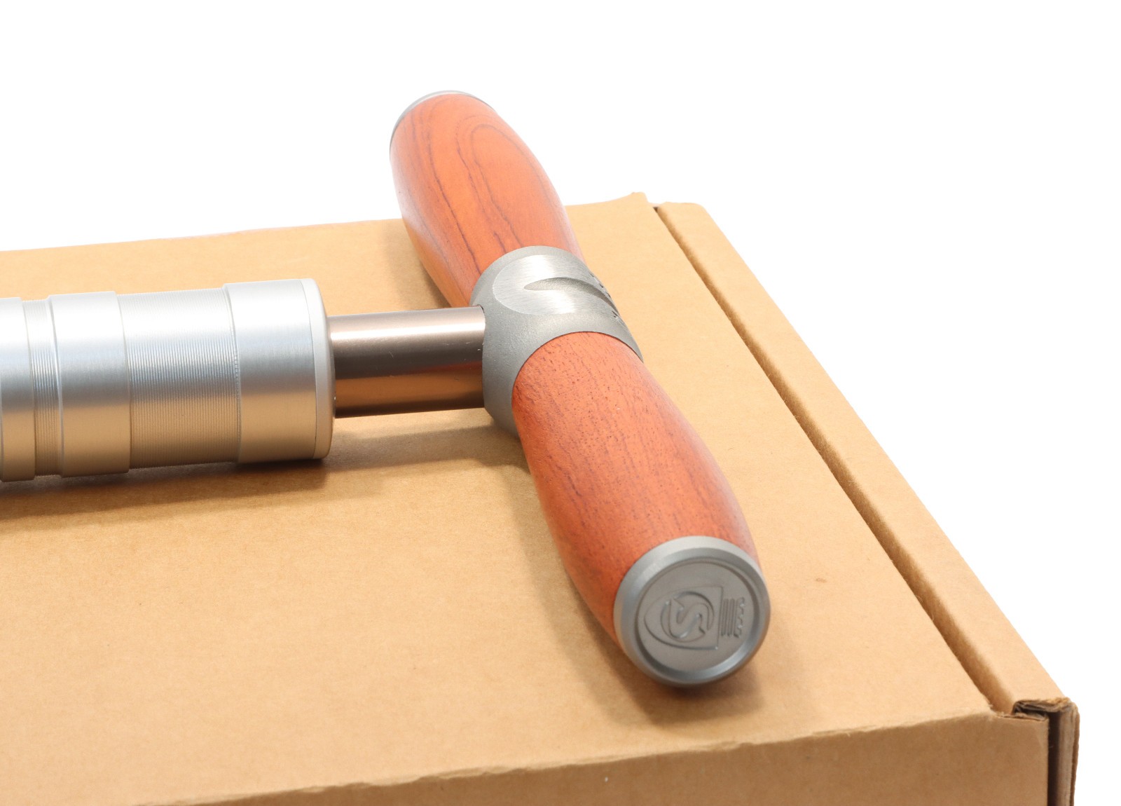 Silca SuperPista Ultimate Bike Floor Pump 160psi Brushed Silver Red Hose USA NEW