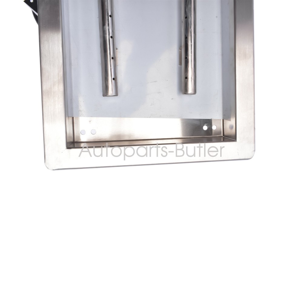 Rectangular Fire Pit Burner Kit Drop-in Propane Gas Burner w/Spark Ignition&Hose