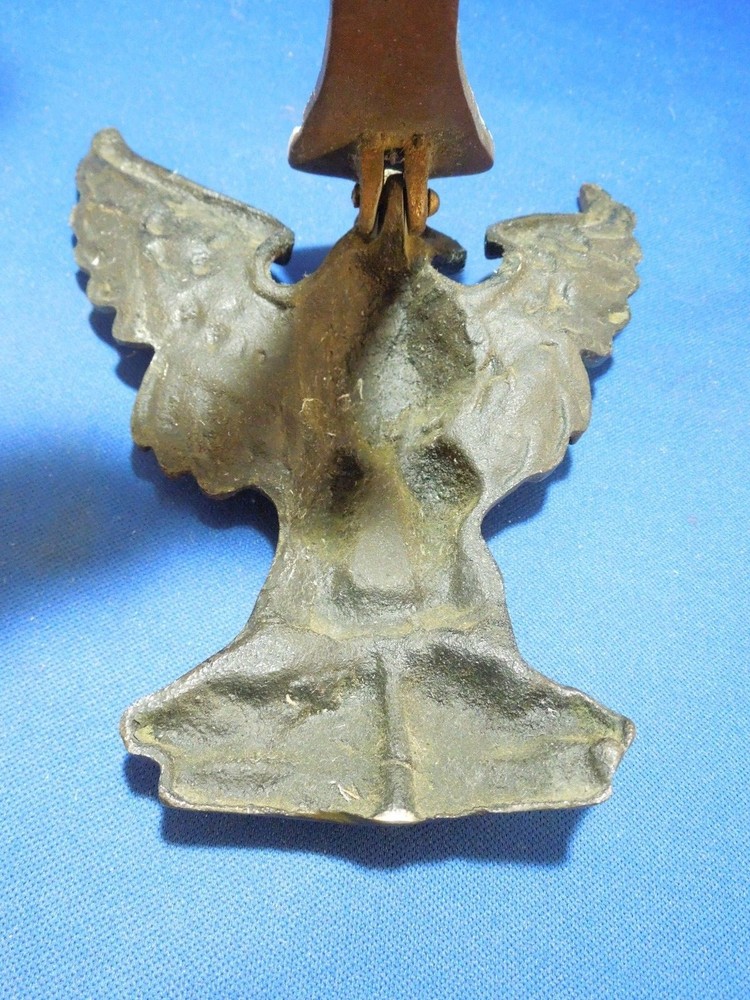 Vintage Cast Iron Metal Eagle Decorative Door Knocker Knock with Eagle