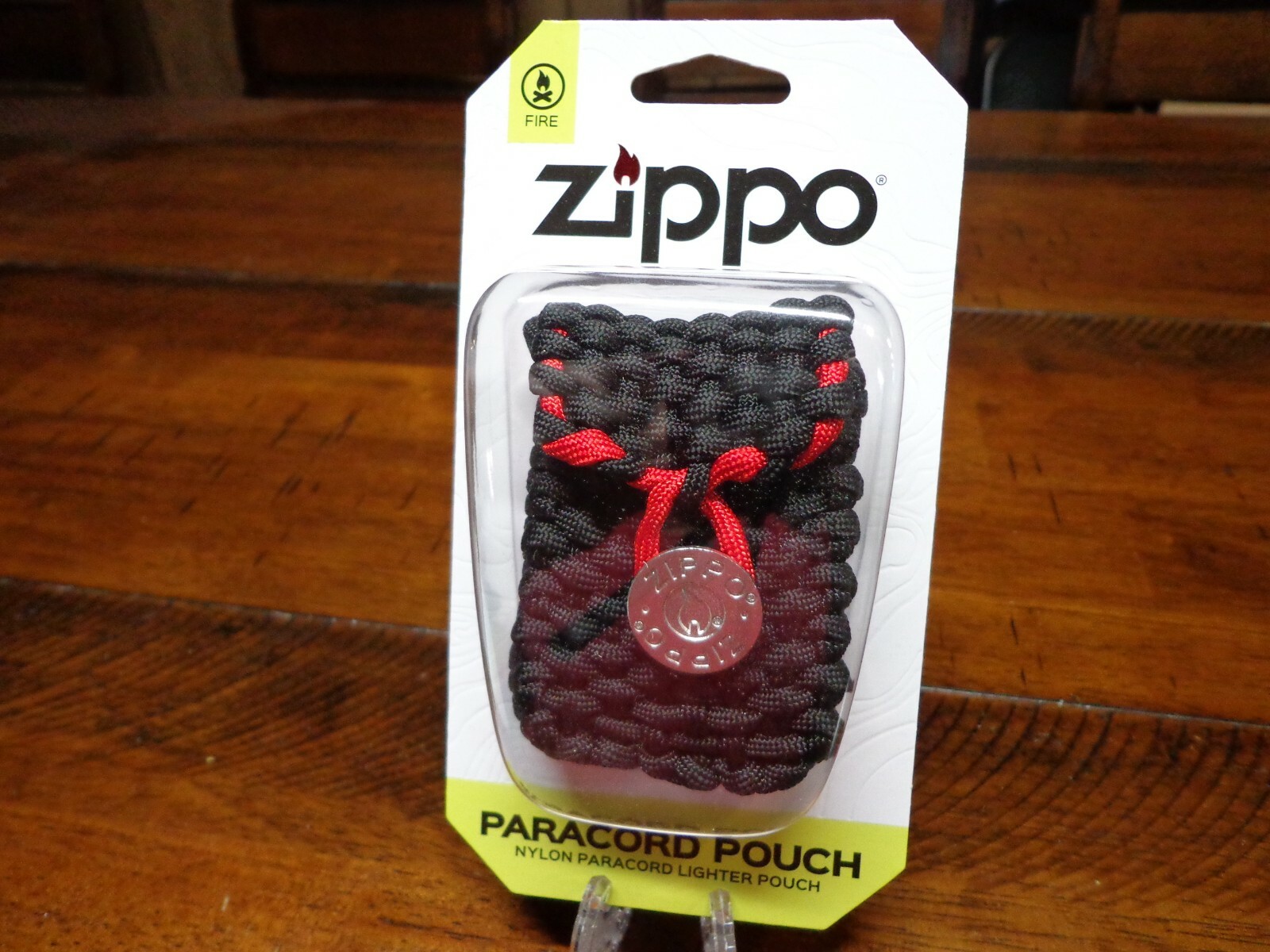 ZIPPO PARACORD POUCH EDC NO LONGER MADE MINT IN BLISTER PACKAGE 40467