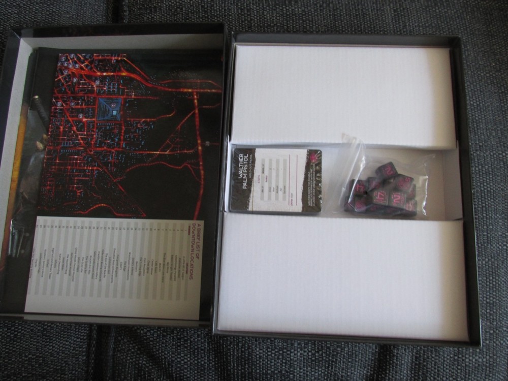 SHADOWRUN SIXTH WORLD BEGINNER BOX COMPLETE BOARDGAME BOXED GSP