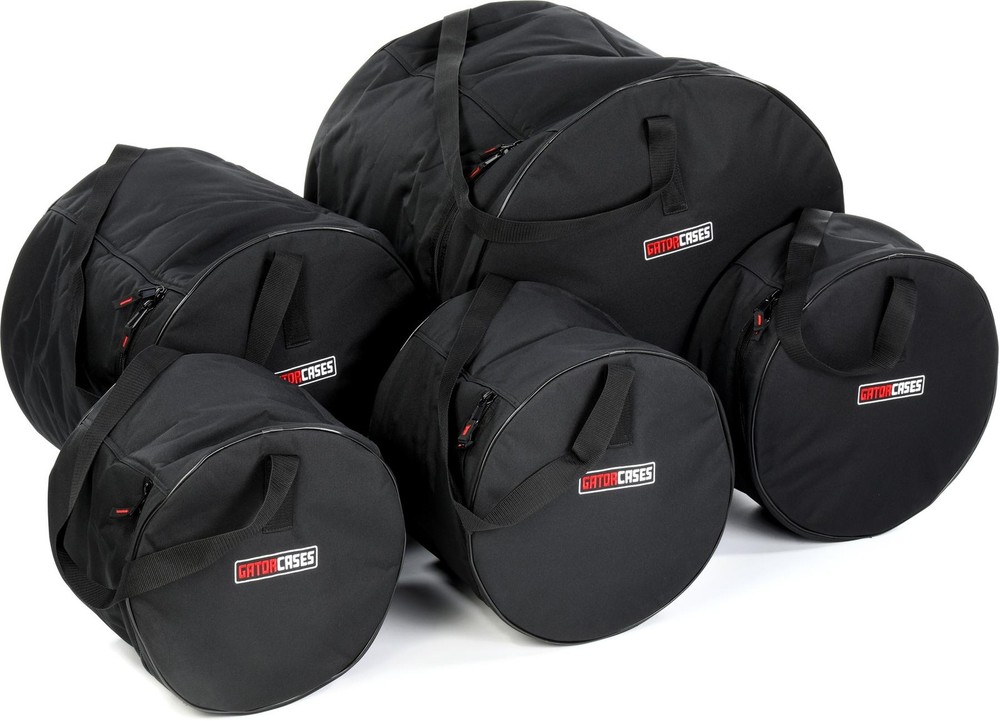 Gator GP-Standard-100 5-piece Bag Set for Standard Drum Set (2-pack) Bundle