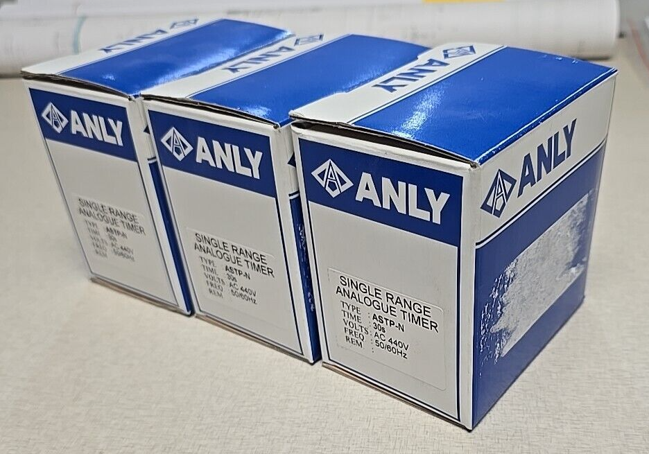 Anly Timer Relay ASTP- N, 30 sec, 440 Volts