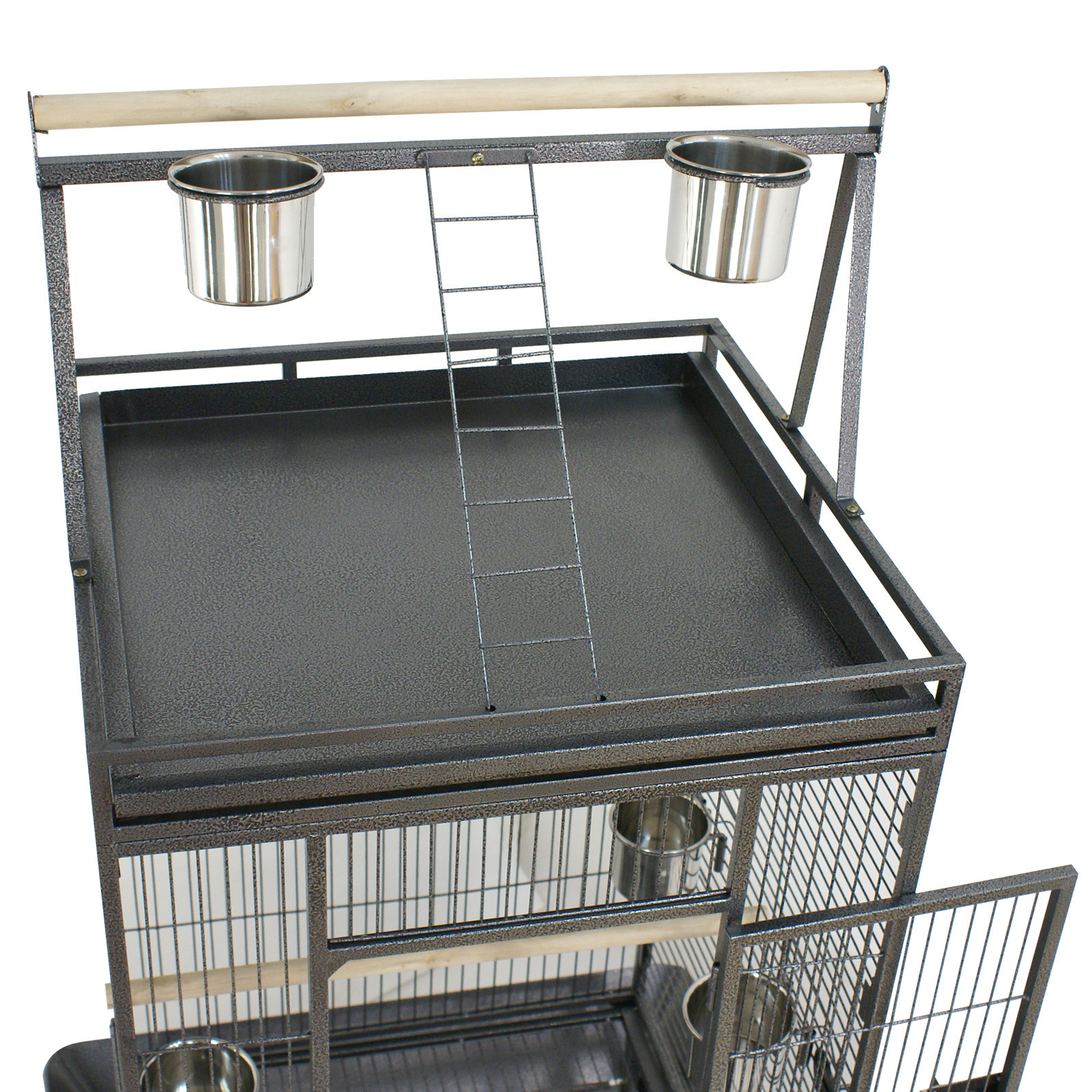 68" Large Bird Cage Play Top Parrot Finch Flight Cage Macaw Cockatoo Pet Supply
