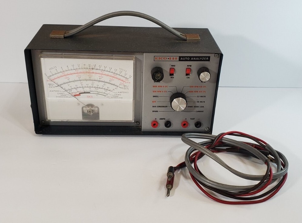 EICO Model 888 Vintage Auto Analyzer Universal Engine Analyzer Meter Untested