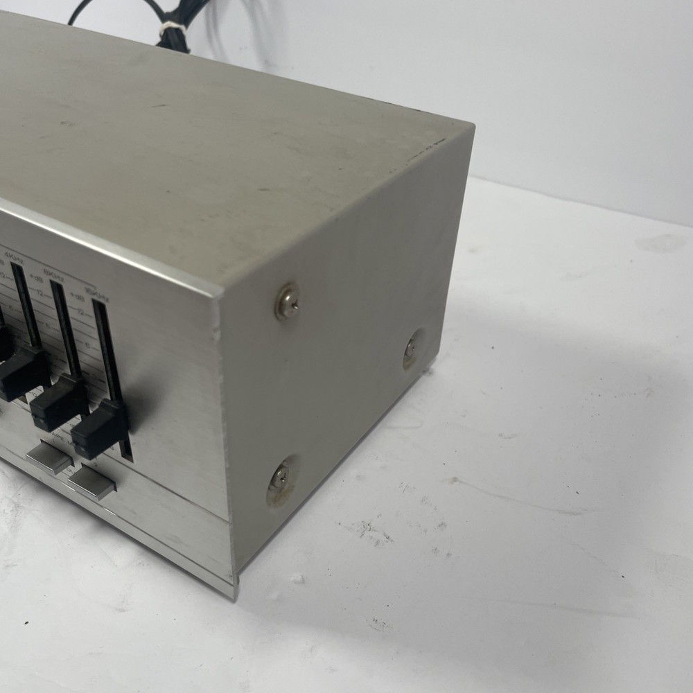 Vintage BSR EQ-110X Stereo Frequency Equalizer - Tested Working